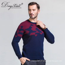 Venda Por Atacado Cashmere O-Neck Knit men Sweater 2017 de Inner Mongolia, Mens Sweater Design